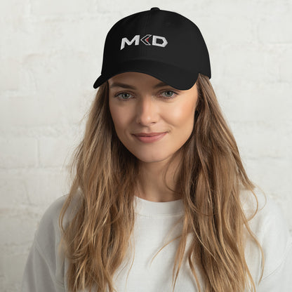 Motivation < Discipline Embroidered Baseball Hat