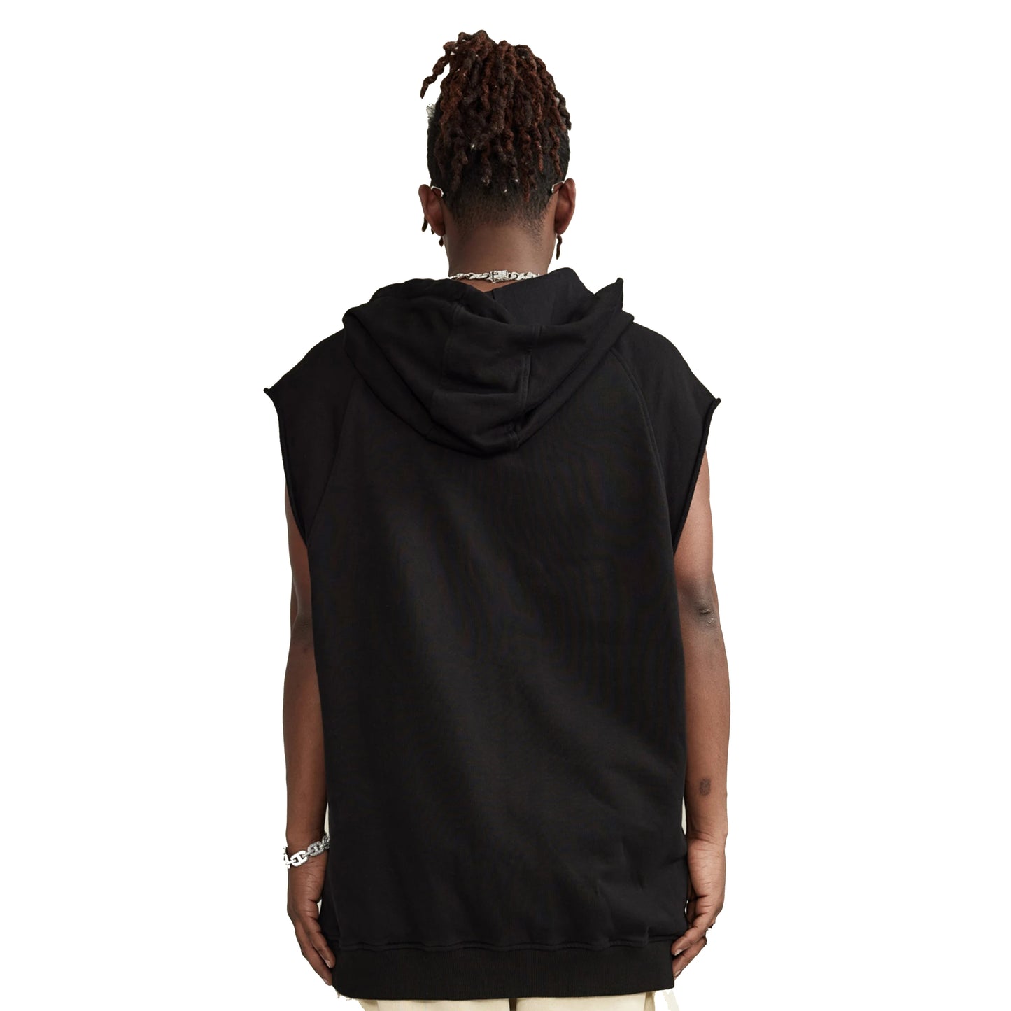 Excuses < Results Oversized Sleeveless Hoodie - UNISEX