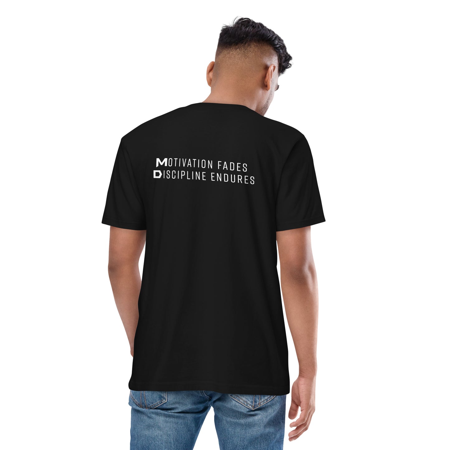 Motivation < Discipline T-shirt - Men's