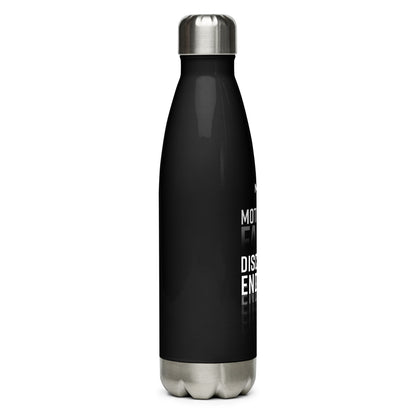 Motivation < Discipline Stainless Steel Water Bottle