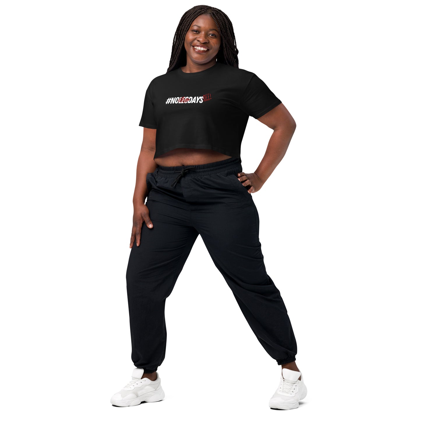 No Days Off Crop Top - Women's