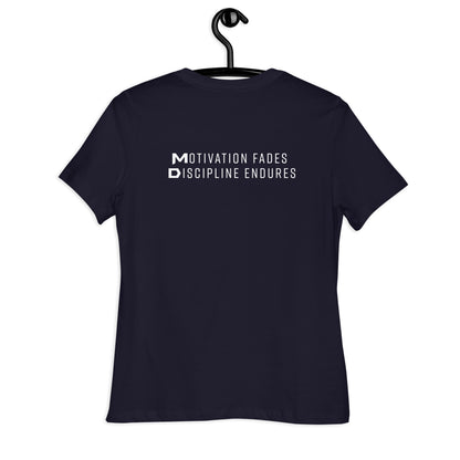 Motivation < Discipline T-shirt - Women's.